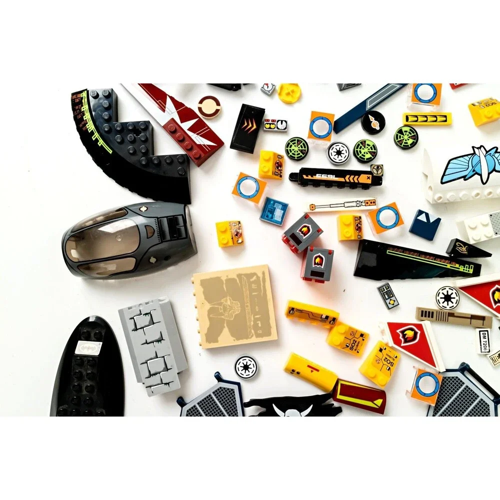 Lego Sticker And Printed Piece Lot - 7.2 ounces - Picture 5 of 7
